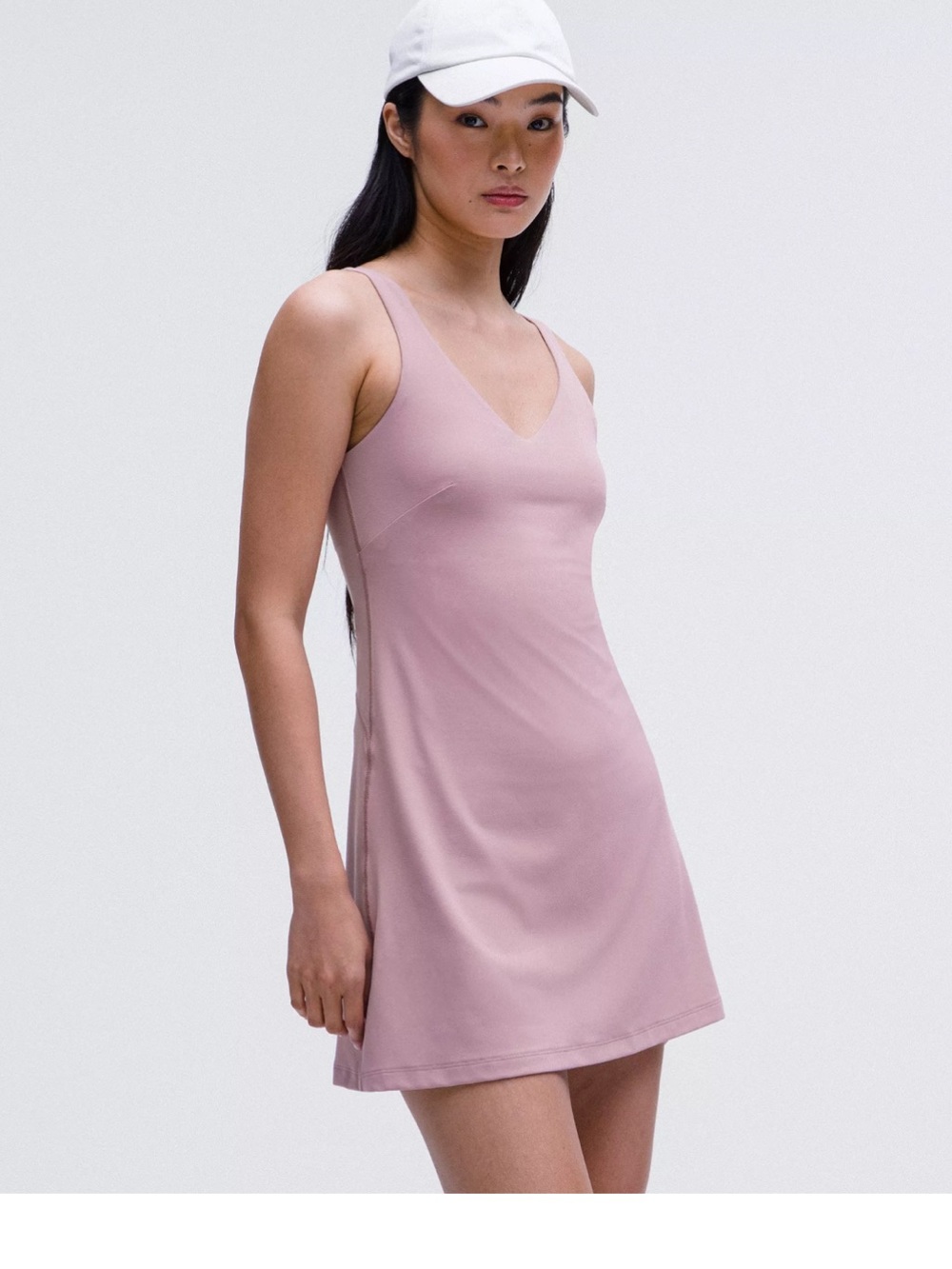 lululemon athletica Blush Rose V-Neck Slip Dress